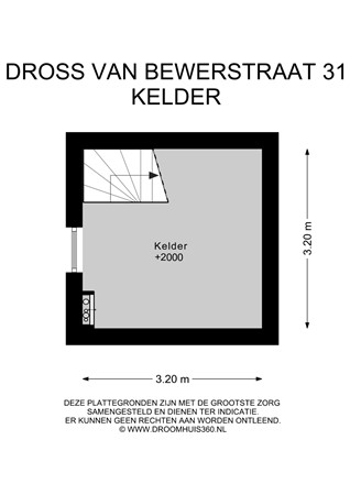 Floorplan - Dross Van Bewerstraat 31, 6171 JT Stein